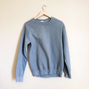 John Galt Erica Blue Crewneck